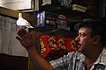 A pigeon handler in the streets of Funchal (close up outdoor portrait). Portugal, Autonomous Region of Madeira, Southwestern Europe-2.jpg