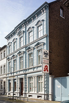 Adler-Apotheke in der Eschweiler Altstadt, von 1880