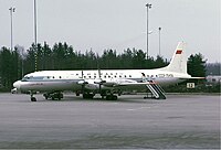 Aeroflot Ilyushin Il-18D at Arlanda, 1971.jpg