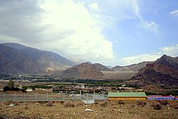 Agarak as seen frae the Armenie-Iranian borderline