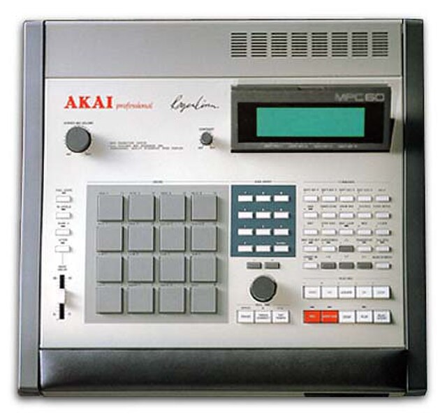 The Akai MPC60 was used heavily in the production of Endtroducing.