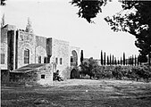 Greek Orthodox monastery in Arab Palestinian village of Al-Burayj, 1948