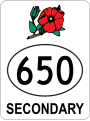 File:Alberta Highway 650 (1970s).svg