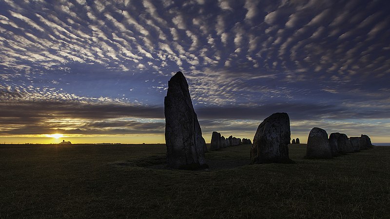 Ale's Stones at sunrise. Photograph: Billy Palmius