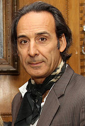 Desplat composed the film's score in under three weeks. Alexandre Desplat 2015.jpg