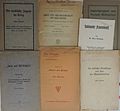 Publikationen mit Widmungen von Alice Salomon (archiviert im Ida-Seele-Archiv)