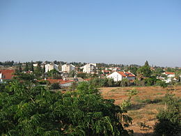 Kfar Saba - Widok