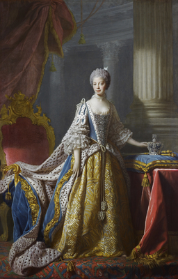 Allan Ramsay - Queen Charlotte (Royal Collection)