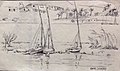 Along the Nile Albert Dolmans 1994 Pencil.jpg