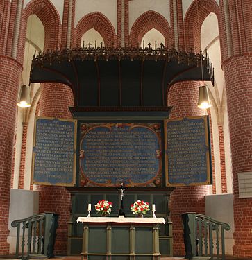 Altar der Ludgerikirche