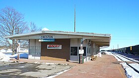 A Creston Station (Iowa) cikk szemléltető képe