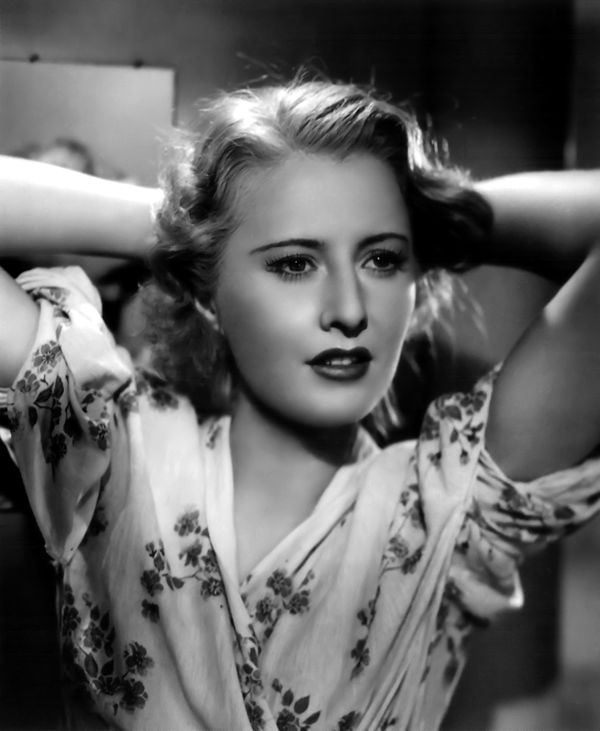 Stanwyck in her award-nominated role as Stella Dallas in 1937