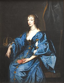 Henrietta Maria (Antoon van Dyck, 1636/38)
