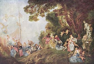 Անտուան Վատտո. «Նավարկում դեպի Ցիտերու կղզի» (1721)
