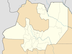 Mapa lokalizacyjna prowincji Salta