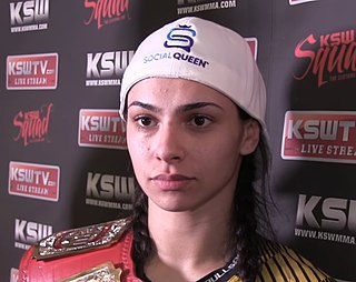 Ariane Lipski Brazilian mixed martial arts fighter