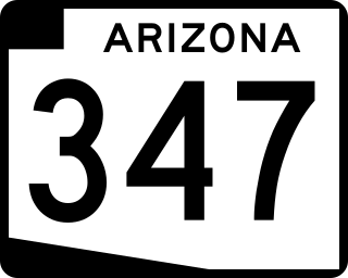 <span class="mw-page-title-main">Arizona State Route 347</span> State highway in Arizona, United States