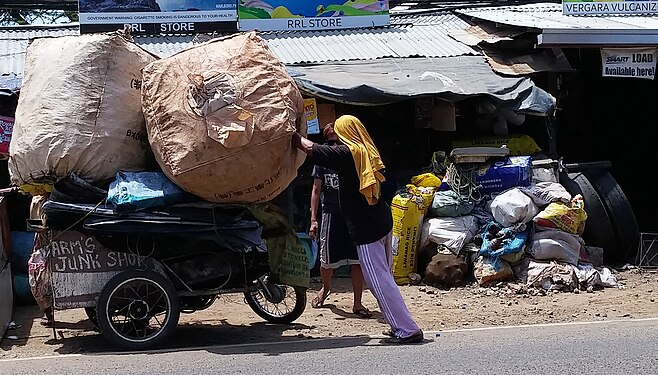 Arm's Junk Shop, Palawan, Philippines. Puerto Princesa City in the Philippines