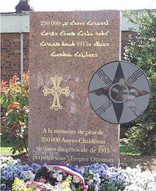 Memorial to the 1915 Assyrian and Chaldean genocide