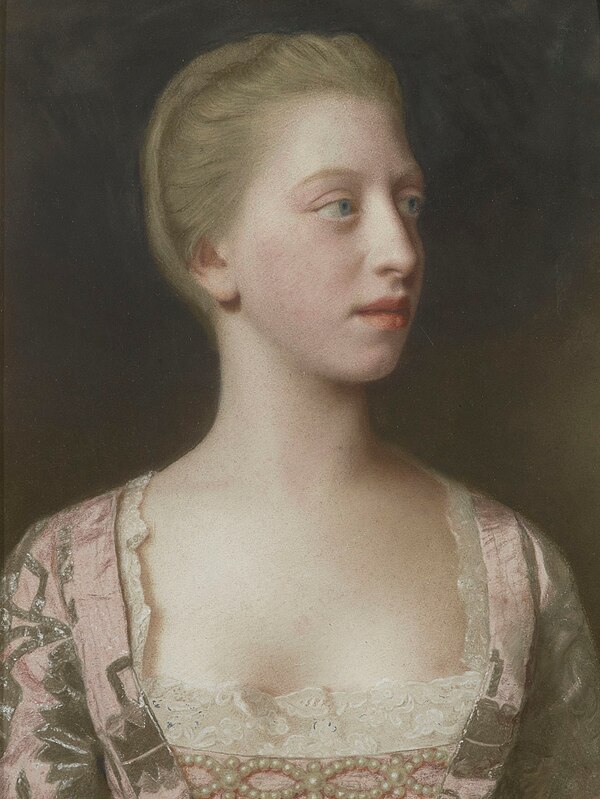 Princess Augusta, aged 17, by Liotard