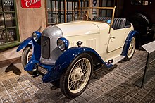 1929 Austin 7 Swallow 2 seater Austin 7 Swallow front.jpg