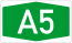 Autokinetodromos A5 numéro.svg