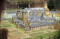 Model de l'abadia anterior a la Revolució francesa