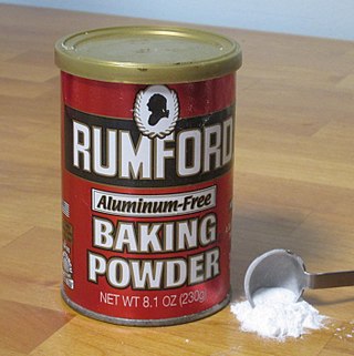 <span class="mw-page-title-main">Baking powder</span> Dry chemical leavening agent