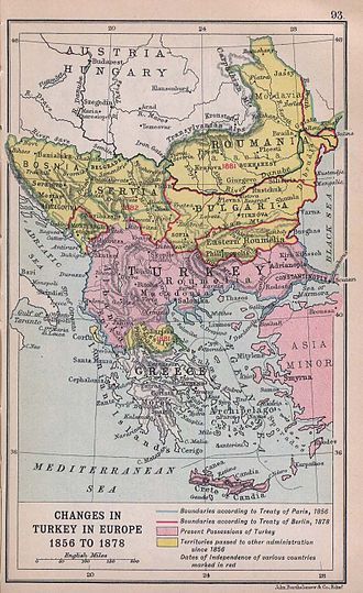 Changes in Europe 1856-1878 Balkans1912.jpg