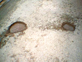 The Banbury Cake and Banbury Review newspapers did an exposé on the weather induced potholes during the second week of January 2010.