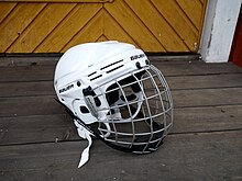 Casque (hockey) — Wikipédia