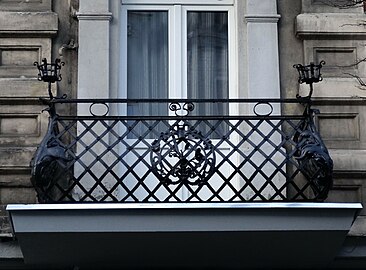 Wrought-iron fencing