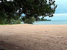 A beach at Mara Provincial Park Beach area Lake Simcoe Mara Prov Park ON 20180809 191657.jpg