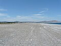 Beach near Kalathos. View towards the north