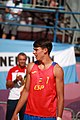 Deutsch: Beachhandball bei den Olympischen Jugendspielen 2018; Tag 7, 13. Oktober 2018; Jungen, Finale – Portugal-Spanien 1:2 English: Beach handball at the 2018 Summer Youth Olympics at 13 October 2018 – Boys Gold Medal Match – Portugal-Spain 1:2