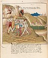 Belagerung der Hohburg 1289 in der Spiezer Chronik des Diebold Schilling