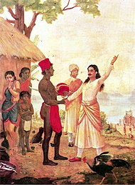 Devavrata taking his oath, painting by Raja Ravi Varma