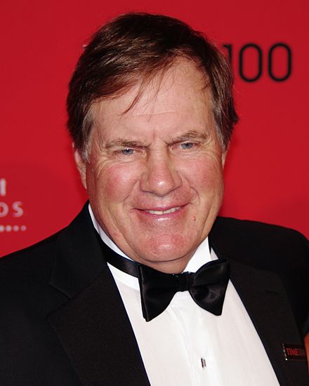Belichick at the 2012 Time 100 gala