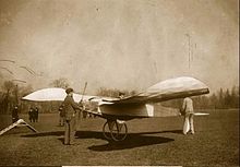 The Blériot V canard monoplane, built in January 1907