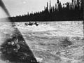 Boat navigating Rink Rapids on the Yukon River, Yukon Territory, ca 1898 (HEGG 357).jpeg