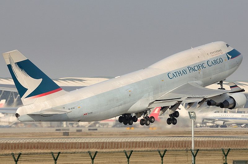 File:Boeing 747-412(BCF), Cathay Pacific Cargo JP6799669.jpg