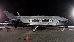 Boeing X-37B after landing at Vandenberg AFB, 3 December 2010.jpg