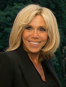 Brigitte Macron en 2017.