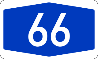 <span class="mw-page-title-main">Bundesautobahn 66</span> Federal motorway in Germany