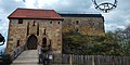 Hohenrechberg Castle, Inner Bridge, Gate House and Eastern Wall of the Inner Ring