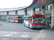 Buses in Park Lane Interchange - geograph.org