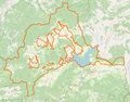 Mapa CHKO Horná Orava – Arvedui89