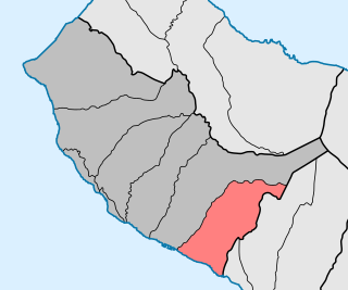 Localização no município de Calheta (Madeira)