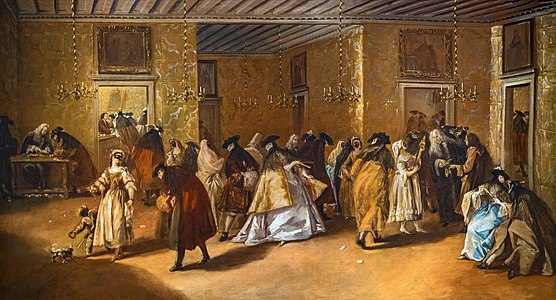 Il Ridotto kasinoa 1638an. (Italia)