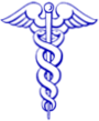 Caduceus, symbolizing mankind threading the path that leads to God